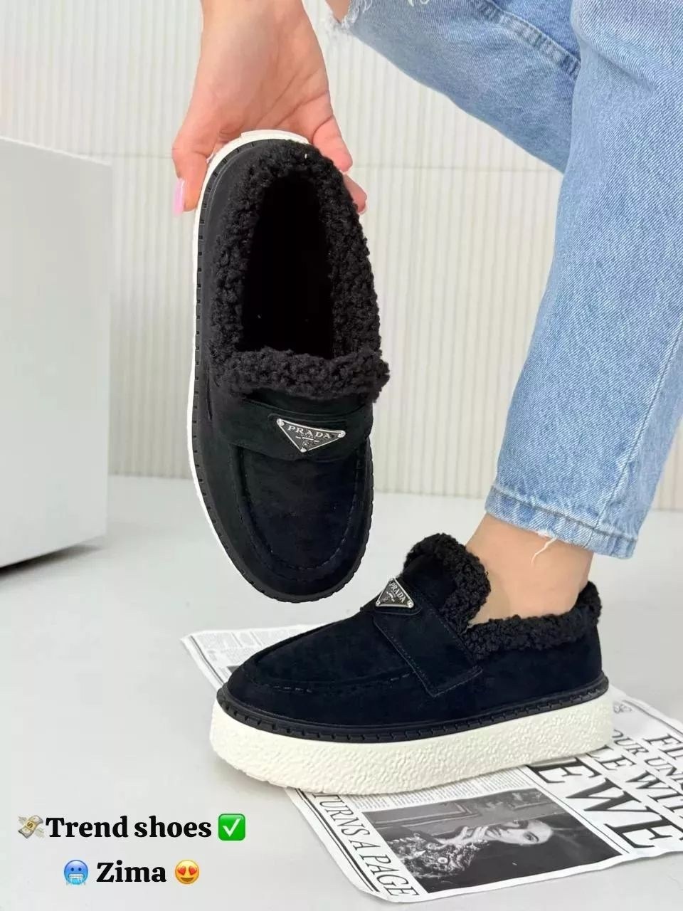 ,зимняя , женская зимняя,теплая ,лоферы с мехам