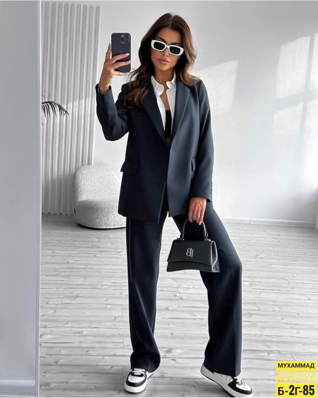 женский брючный костюм двойка,женский костюм с брюками палаццо,костюмы брючные,брючные костюмы женские,серый брючный костюм