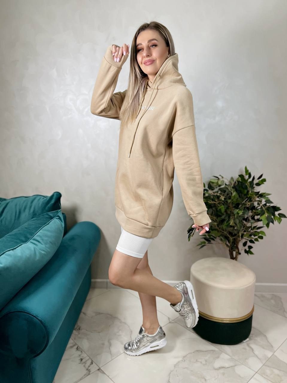 толстовки женская,бежевый свитшот,бежевая толстовка,свитшот женская,худи женская