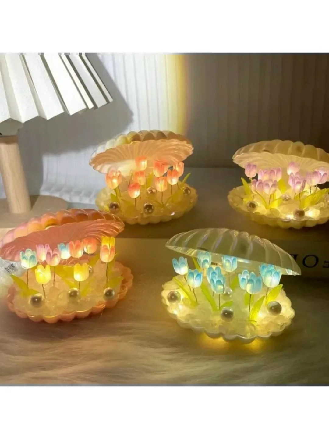 ночник ракушка,светильник ракушка,ночник ракушка с жемчужиной,шкатулка ракушка,форма ракушки