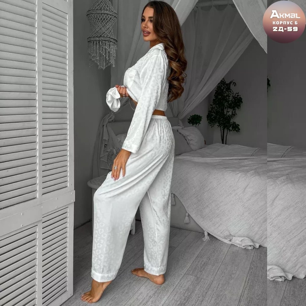комплект женской пижамы,пижама женская,пижама атлас,пижама тройка женская,шелковая пижама женская со штанами