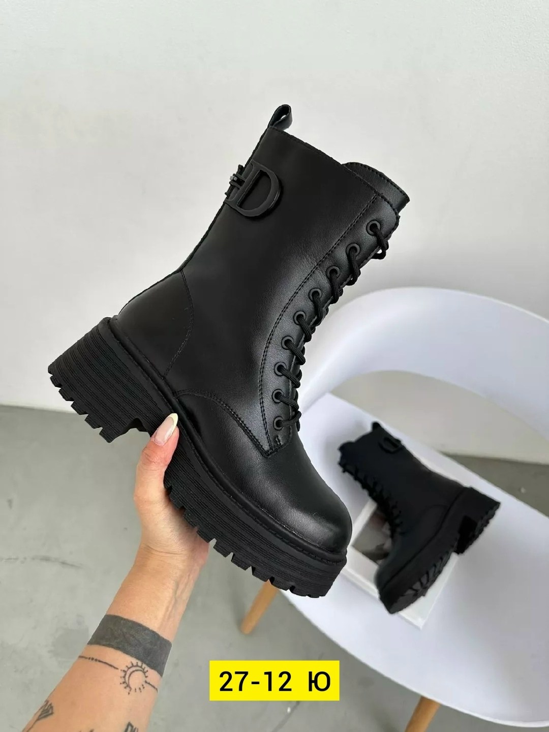 женские ботинки,,зимняя женская ,ботинки эко кожа,ботинка