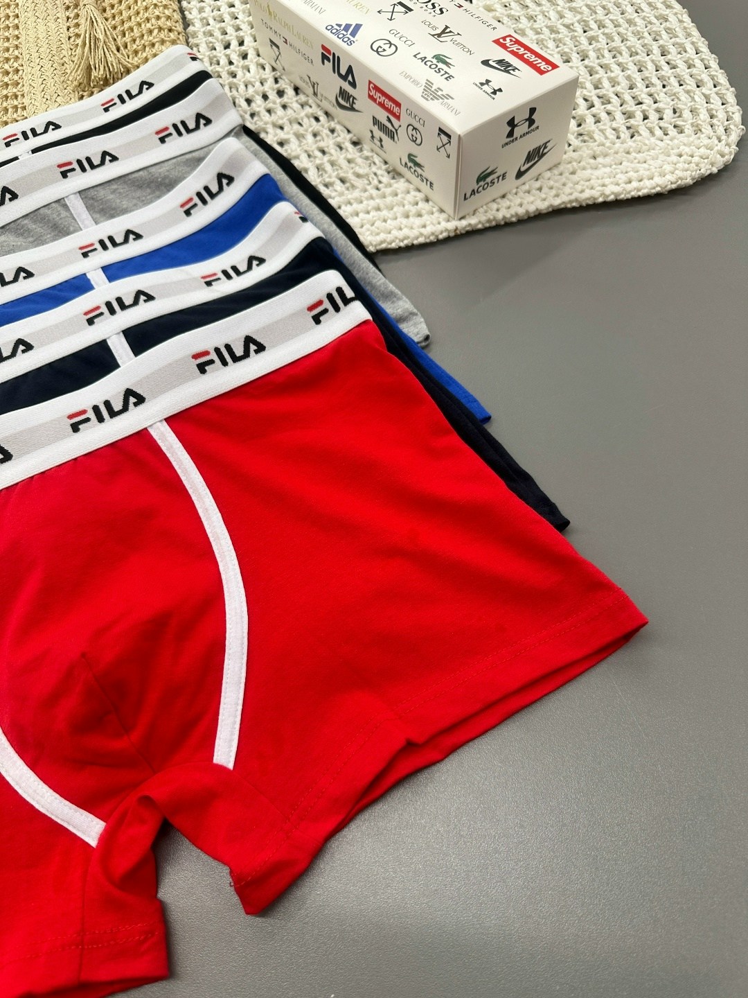 мужские трусы боксеры fila,мужские трусы,мужской набор трусов,трусы набор боксеров мужские,комплект трусов мужских