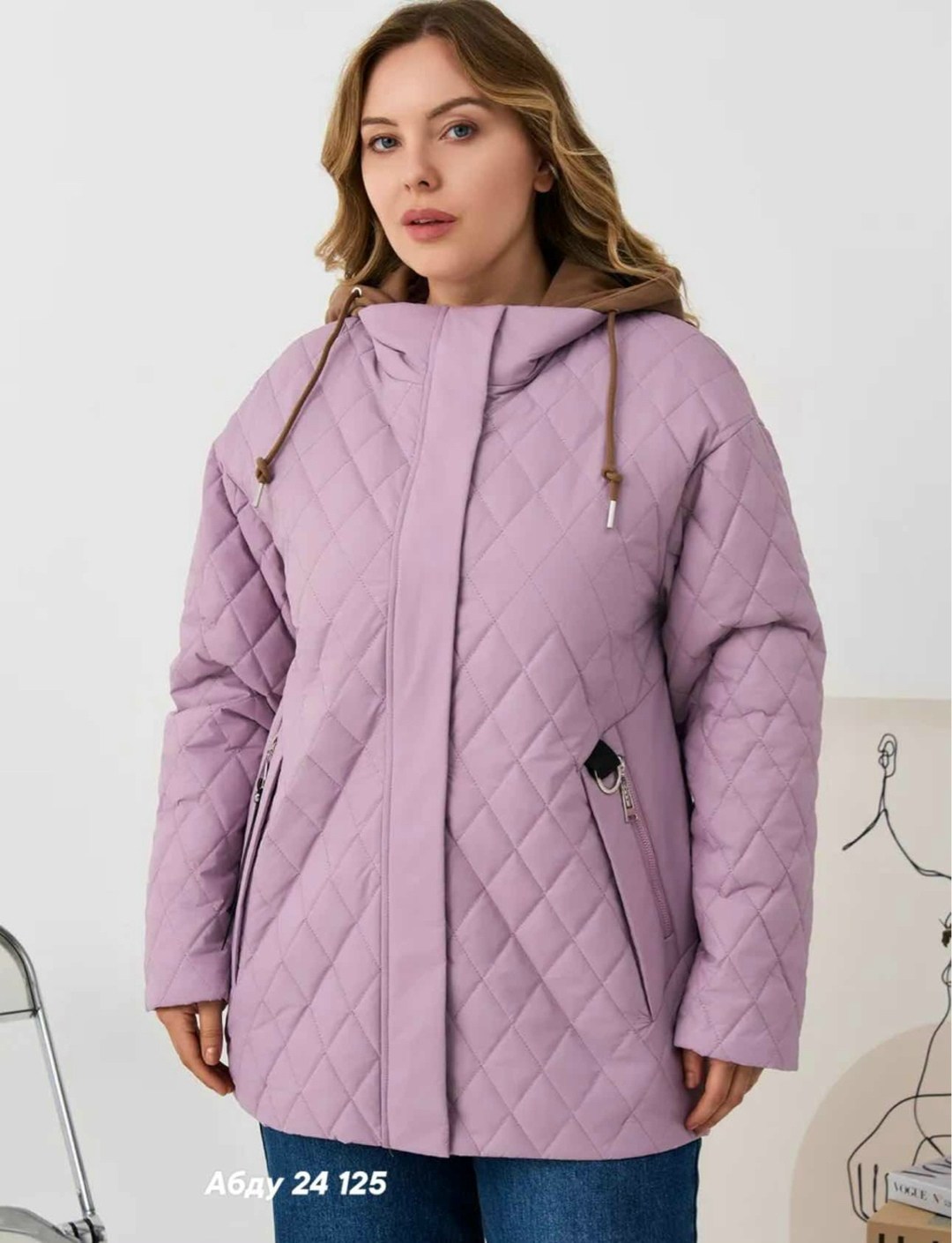 куртка стеганая,куртка удлиненная,куртка женская,демисезонная куртка,баон куртки женские демисезонные