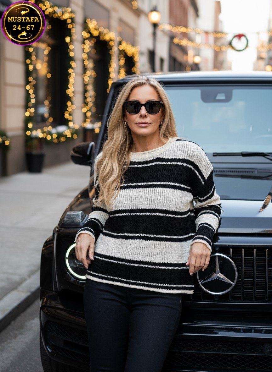 женский свитер в полоску,свитера женские,вязаные свитера,свитер,джемпер в полоску