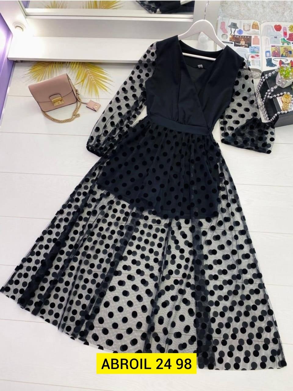 платье женское в горошек,платье,платье на праздник,женская платье,нарядное платье