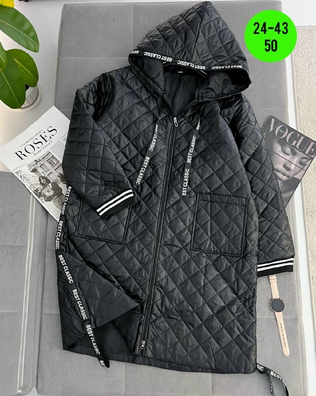 куртка стеганая демисезонная большие размеры,женская куртка,куртка демисезонная,удлиненная зимняя куртка,женская куртка большого размера