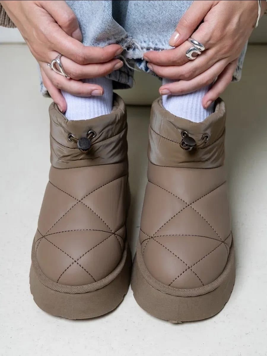 ,угги женские,дутики угги женские,угги дутики зимние короткие на высокой подошве,дутики женские