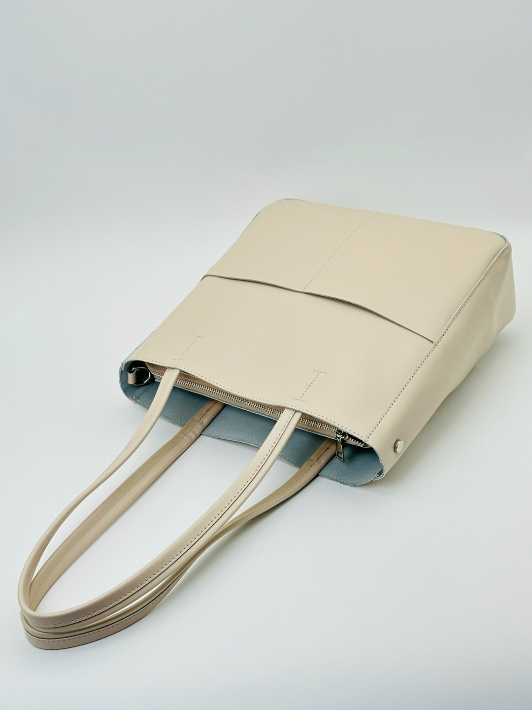 женская сумка шоппер из натуральной кожи,женская кожаная сумка шоппер,женская сумка,бежевая сумка,сумка женская бежевая