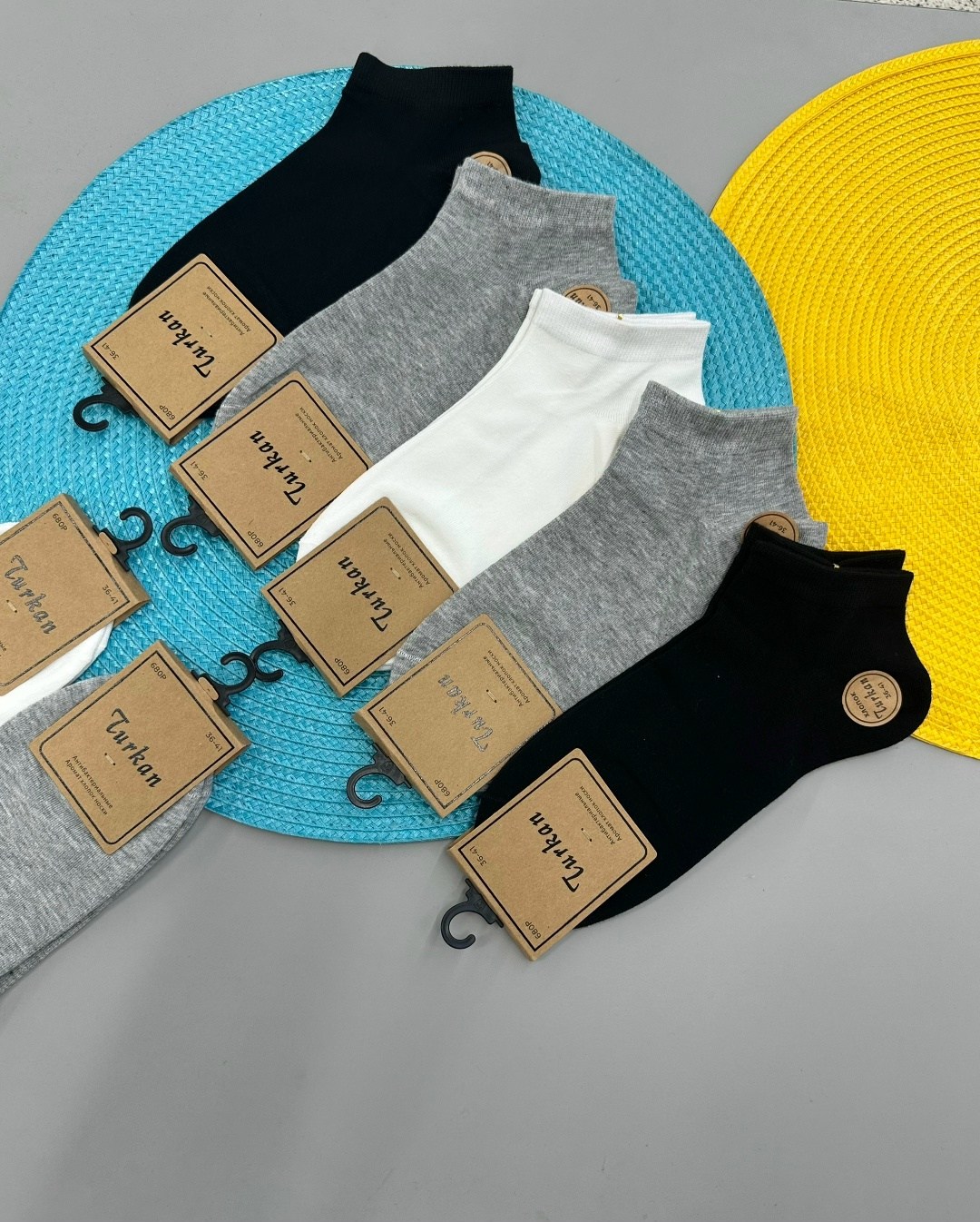 носки мужские,носки туркан,носки женские,носки turkan женские 10 пар,женские носки turkan укороченные