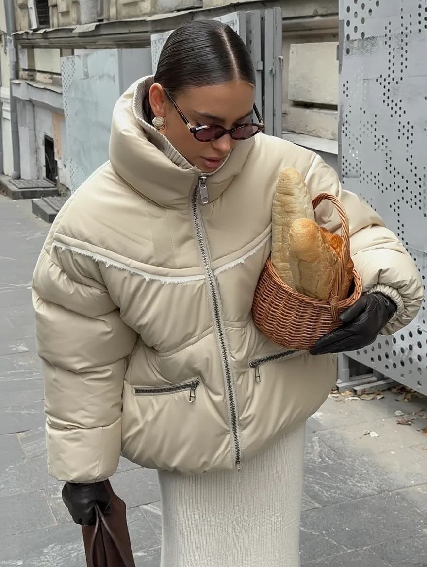 стильные пуховики,куртка пуховик,куртка модная,зимние куртки,пуховики оверсайз