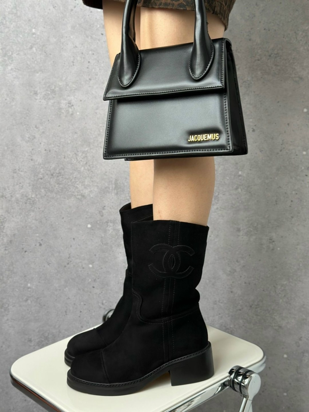 сапоги chanel,замшевые сапоги,ботинки chanel,замшевые полусапоги,сапоги модные