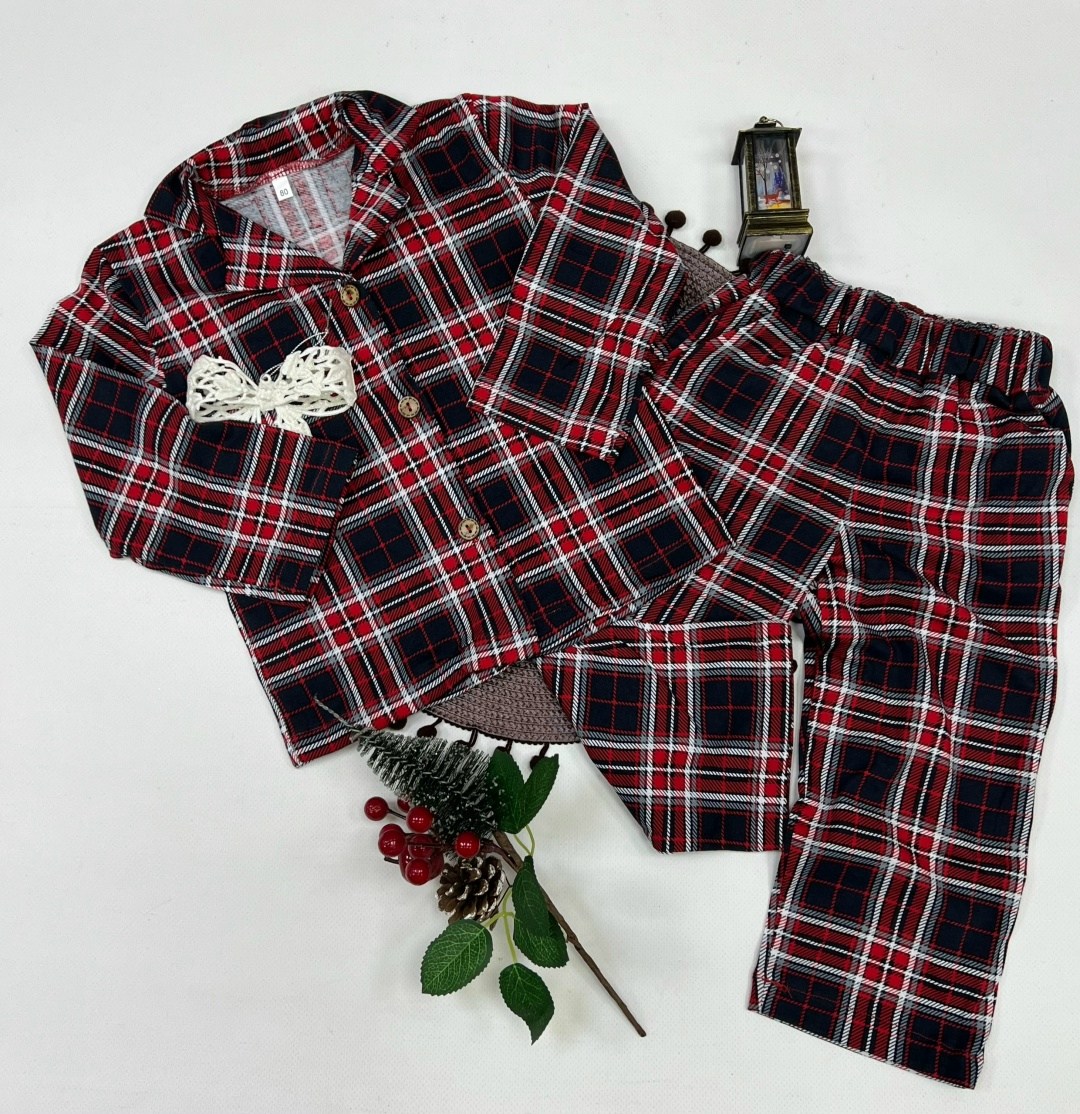 пижама в клетку,клетчатая пижама,комплект пижама,пижама в клетку детская,пижамы новогодние