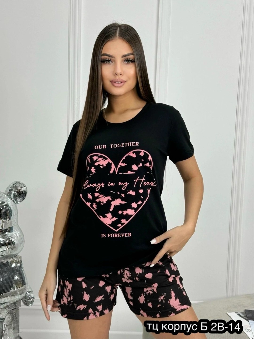 пижама женская,пижама черный,пижама женская шортами,женская домашняя одежда,пижама домашний одежда