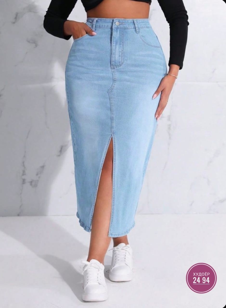 джинсовая юбка,комбинированная джинсовая юбка,джинсовая юбка с высокой талией,модная юбка,джинсовая юбка миди