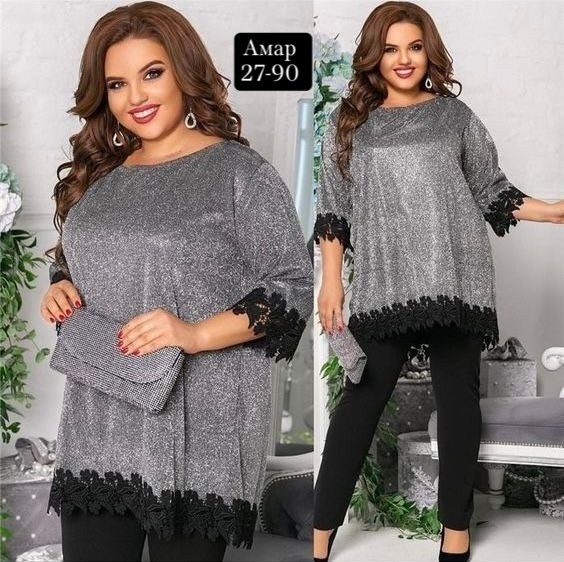 нарядная туника,туника с люрексом,туника для полных,модная туника,туника большие размеров