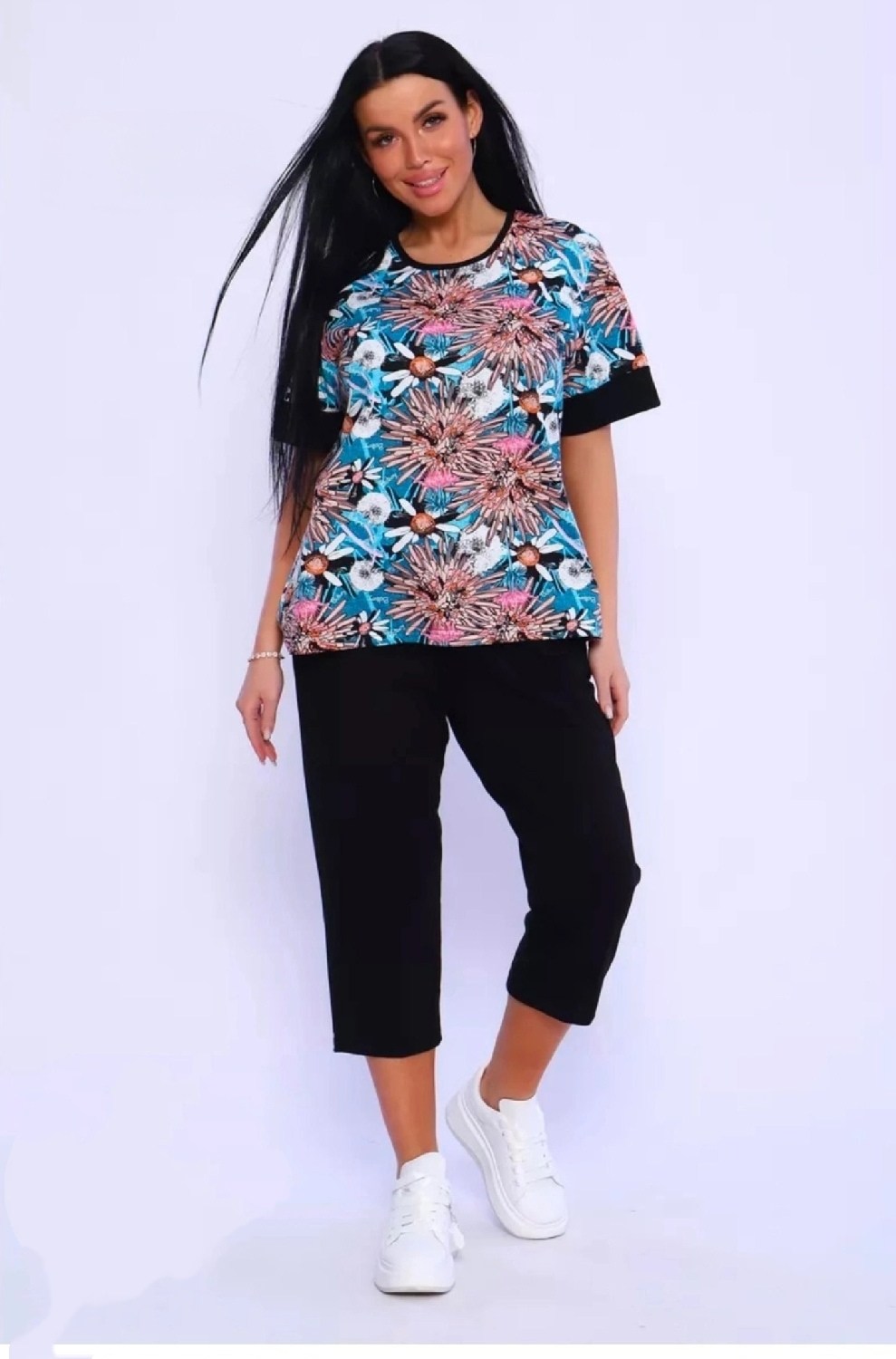 домашний костюм с бриджами большие размеры,костюм с бриджами,костюм двойка женская,женский костюм с бриджами 6215,женский костюм с бриджами 4177