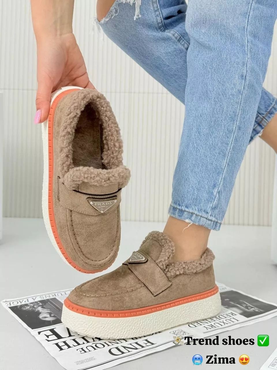 ,зимняя , женская зимняя,теплая ,лоферы с мехам