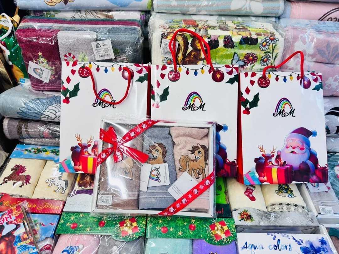 подарочные наборы полотенец,набор полотенец,полотенца новогодние,полотенца для кухни,полотенца для рук