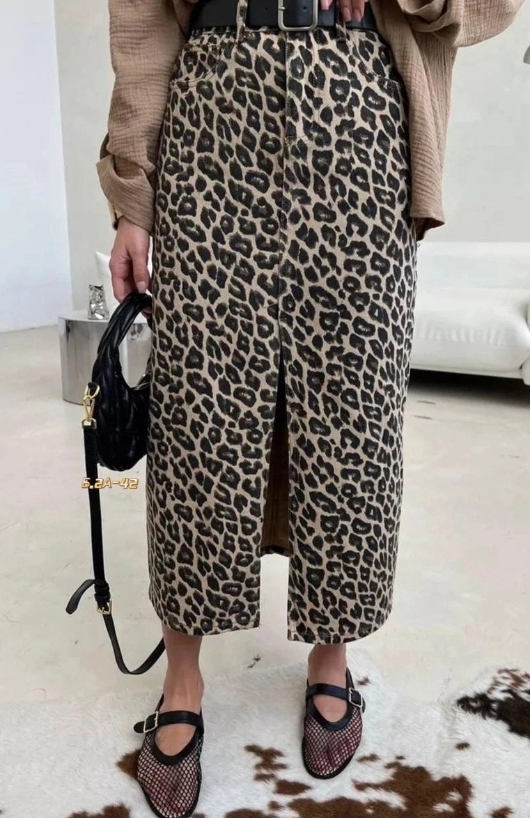 юбка леопардовая,рубашка стильная,юбка с леопардовым принтом,женские длинные юбки с леопардовым принтом