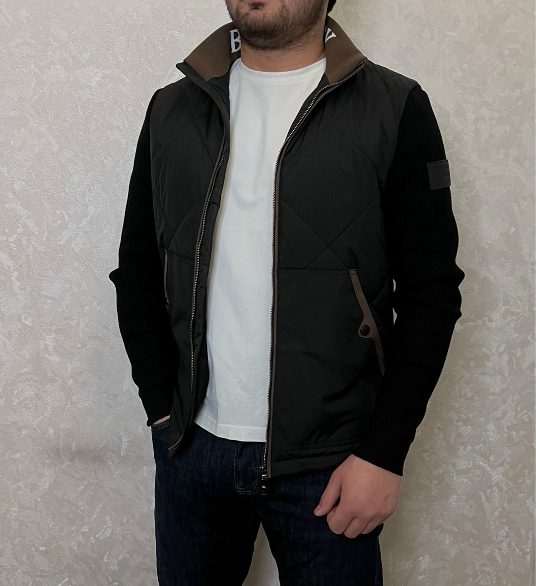 бежевая куртка мужская,куртка весенняя мужская,куртка демисезонная мужская,демисезонная куртка,комбинированная куртка