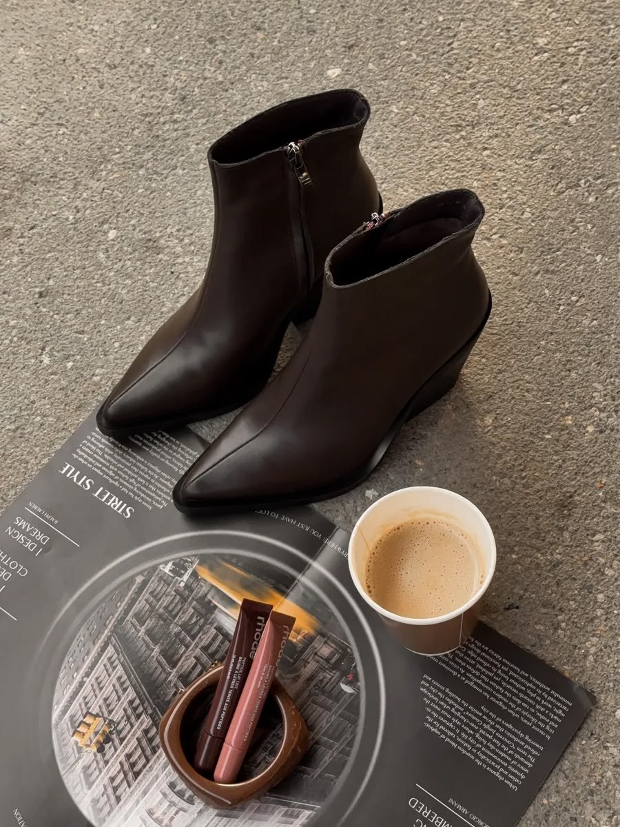 ботильоны женские,женские ботильоны с острым носком,женская ,ботильоны модные,женская  осень