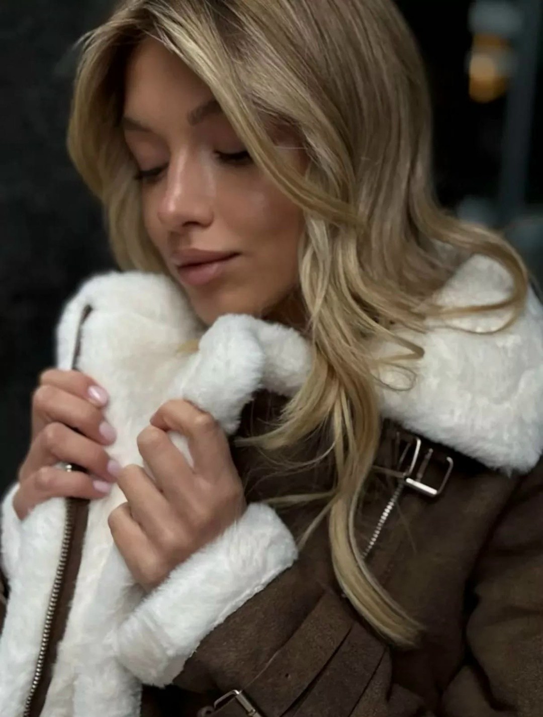 стильная дубленка,дубленка женская авиатор,дубленка женская,модные дубленки,дубленка эко