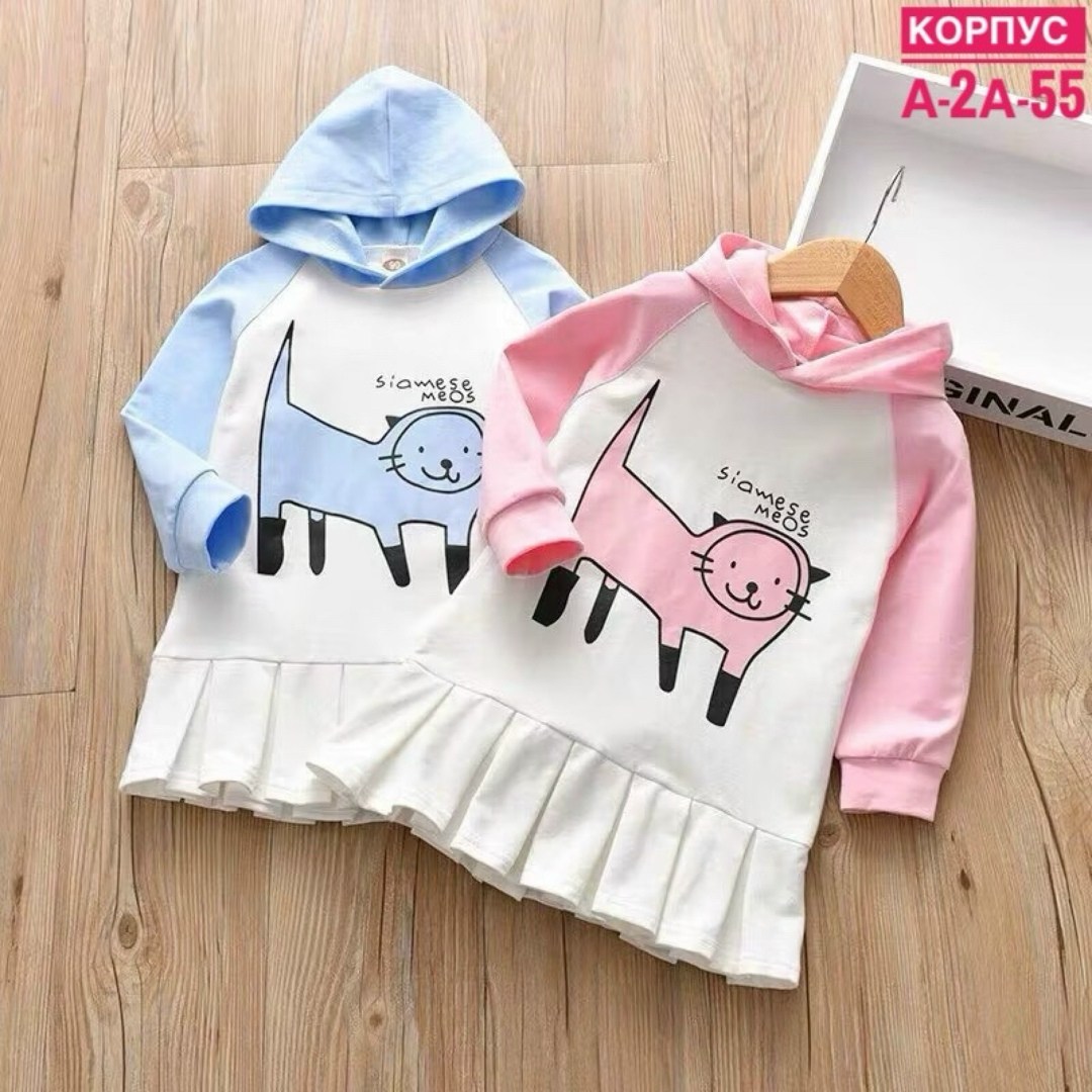 платье с капюшоном для девочки,платье для девочек,детская платье,платье детские,детские платья для девочек