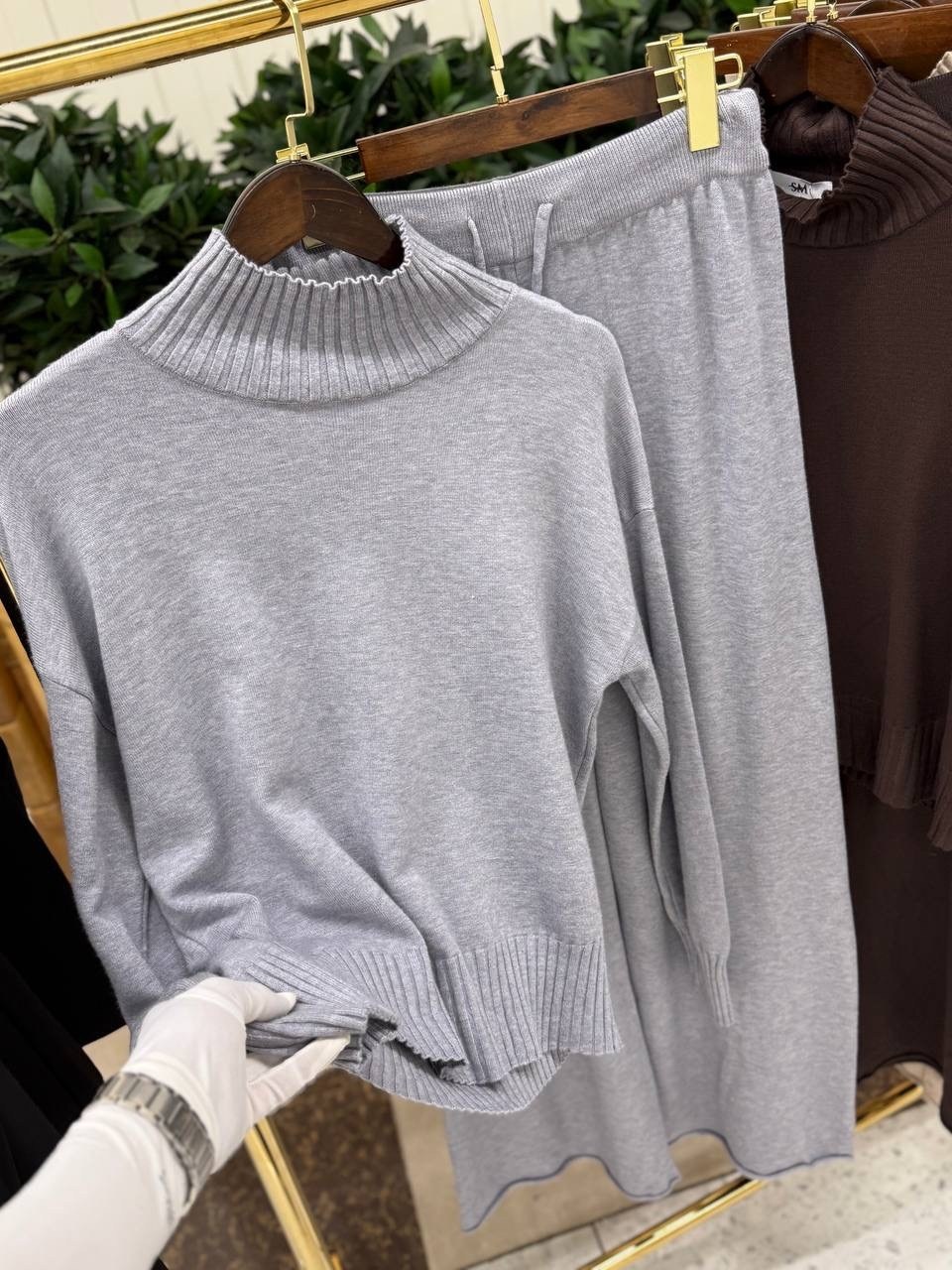 джемпер и брюки,комплект джемпер,брюки комплект,вязаные костюмы женские,вязаные костюмы