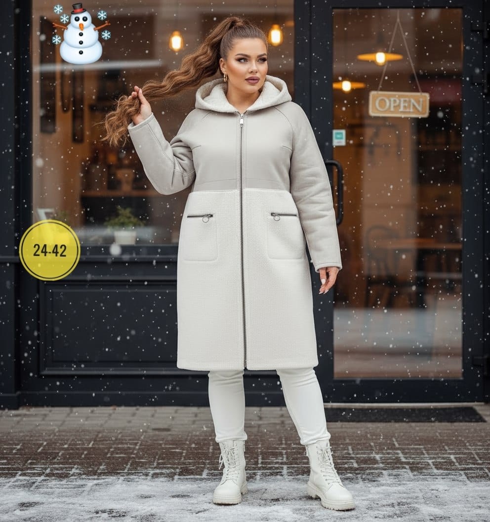 теплое пальто,стильное пальто,пальто женские,дубленка двухсторонняя,пальто с капюшоном