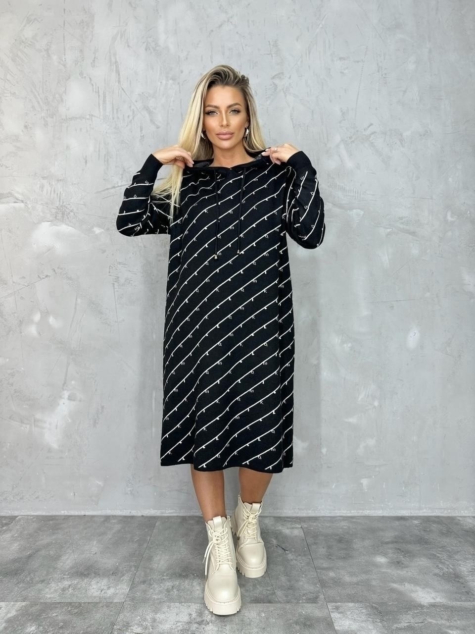 вязаное платье теплое,теплая туника,платье теплое,вязаное платье,трикотажное платье