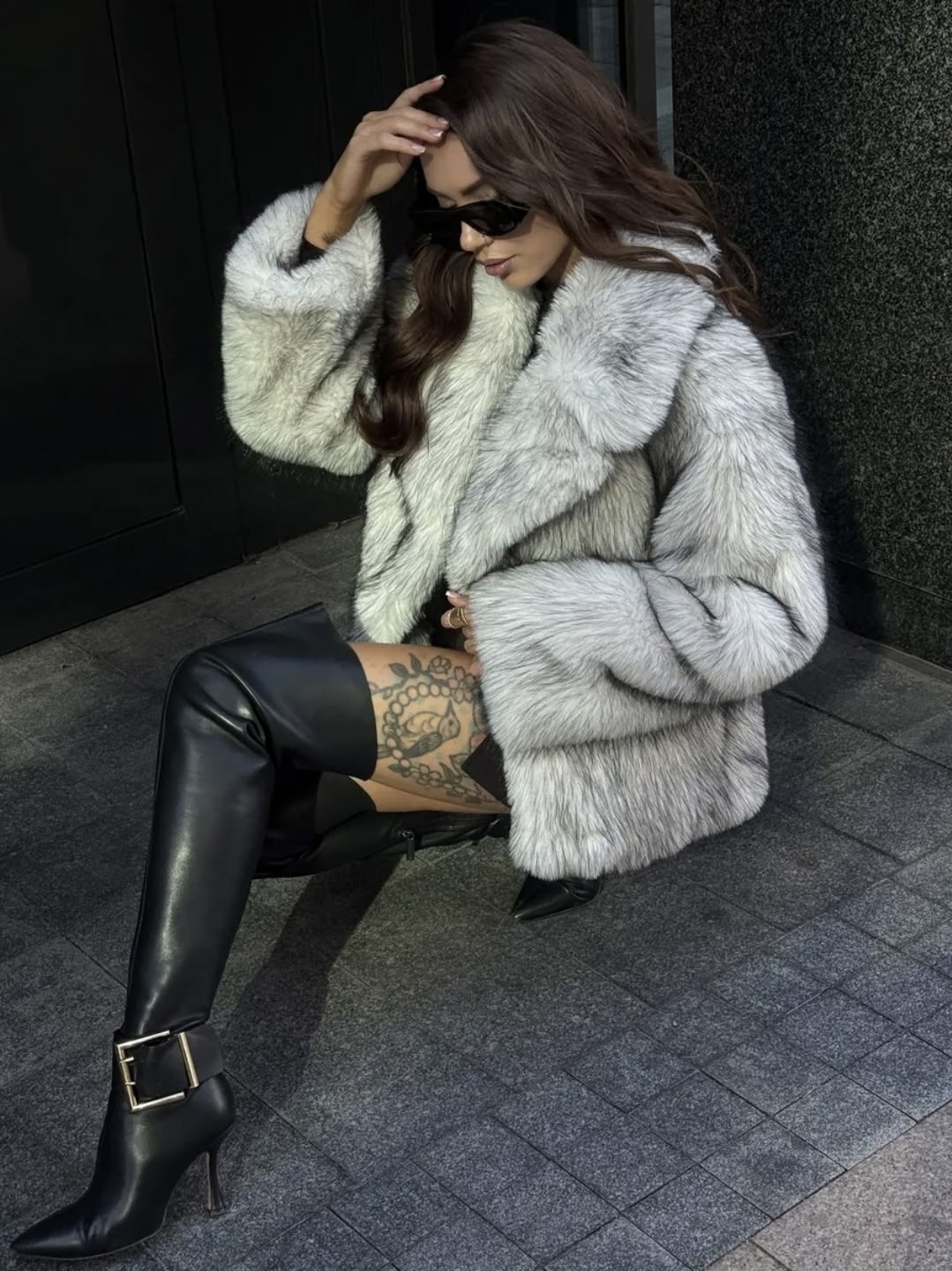 искусственная шуба,шуба песец,шуба из экомеха,шуба короткая,шуба зимняя