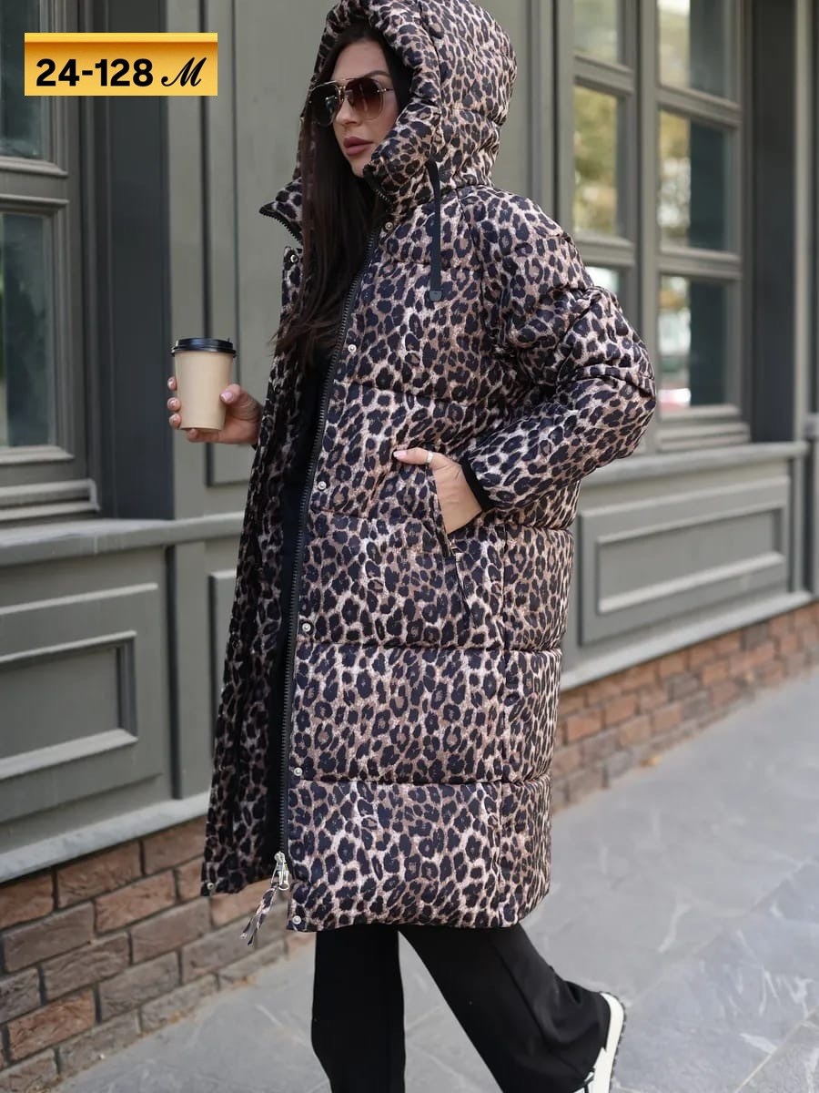 женская куртка,теплая куртка,куртка леопардовая,куртка зимняя,женские пуховики