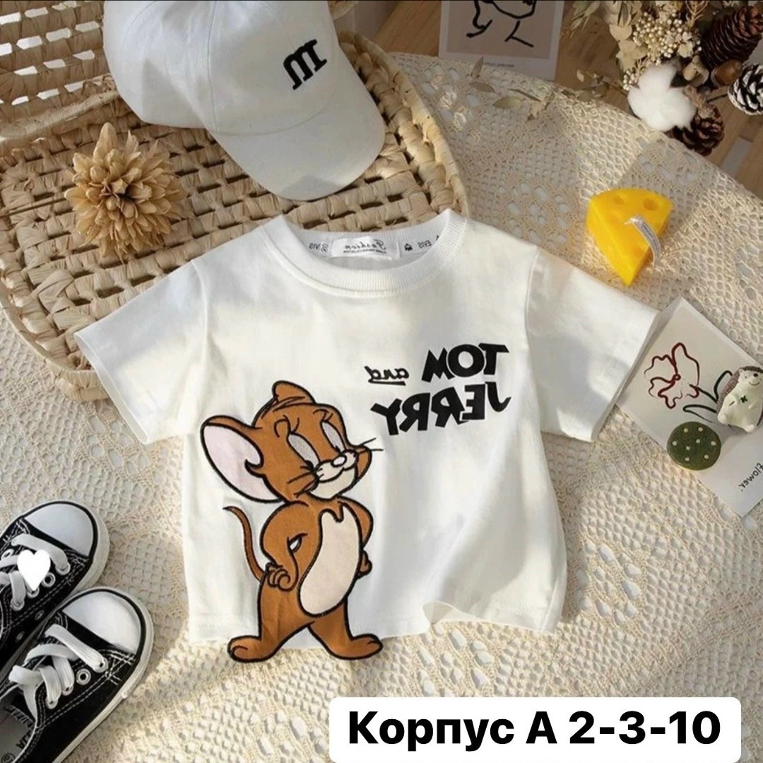 футболка том и джерри,футболка для детей,детская футболка,футболка детский,футболка для девочек