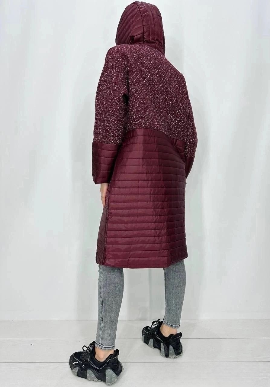 пальто стеганое,женские пальто,пальто кашемир,пальто на синтепоне,комбинированное пальто