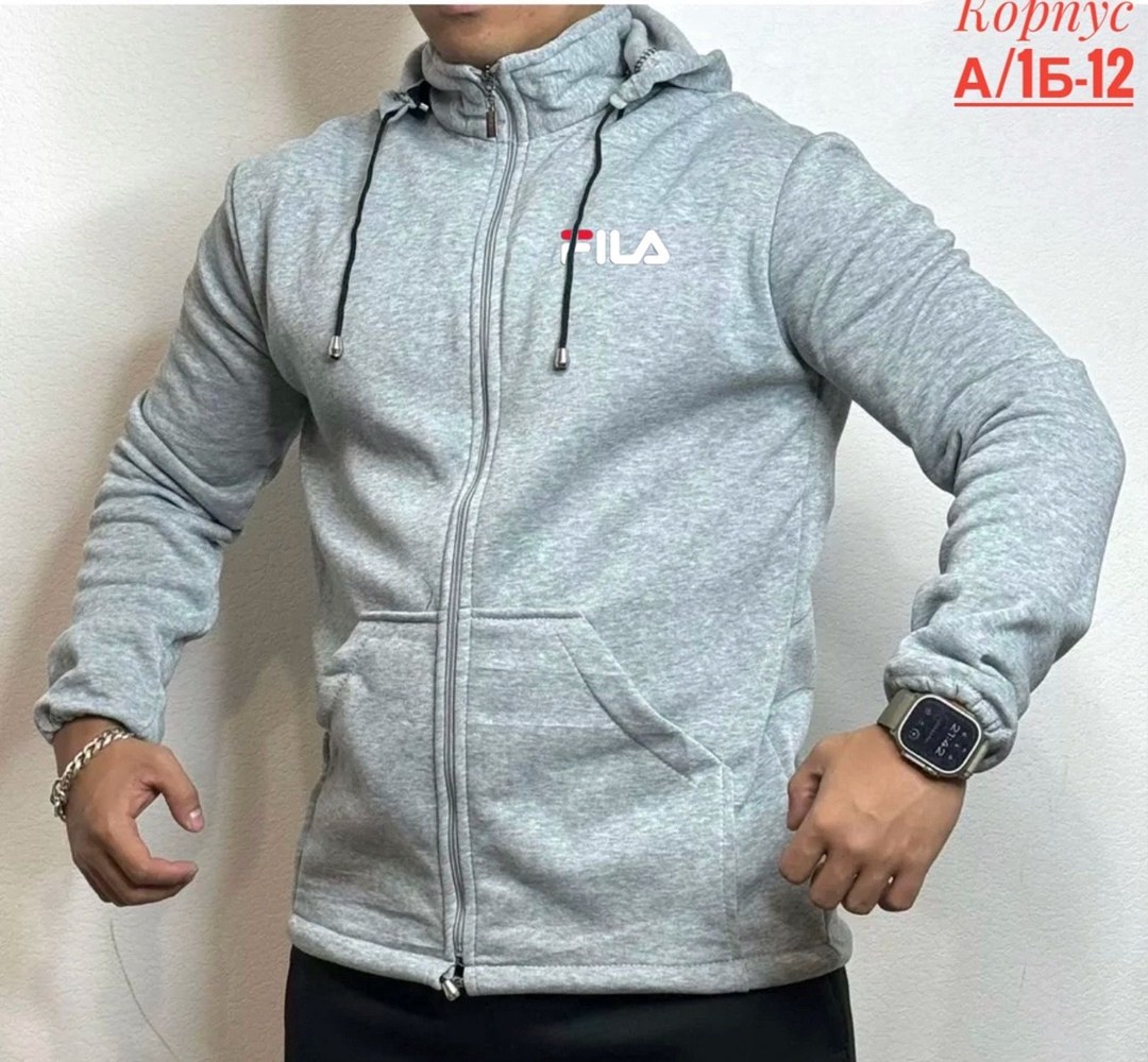 толстовки для мужчин,толстовки мужские,fila толстовка серая мужская,кофта мужская,толстовка мужская на флисе