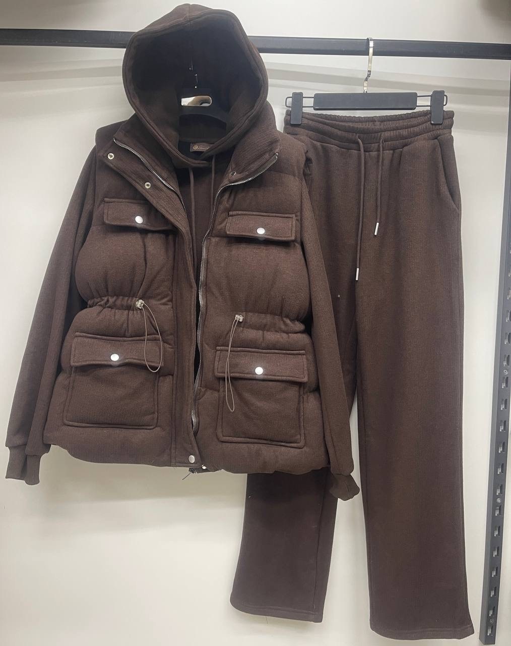 костюм тройка на флисе,костюм тройка женский,костюм женский на флисе,костюм теплый на флисе,костюм на флисе