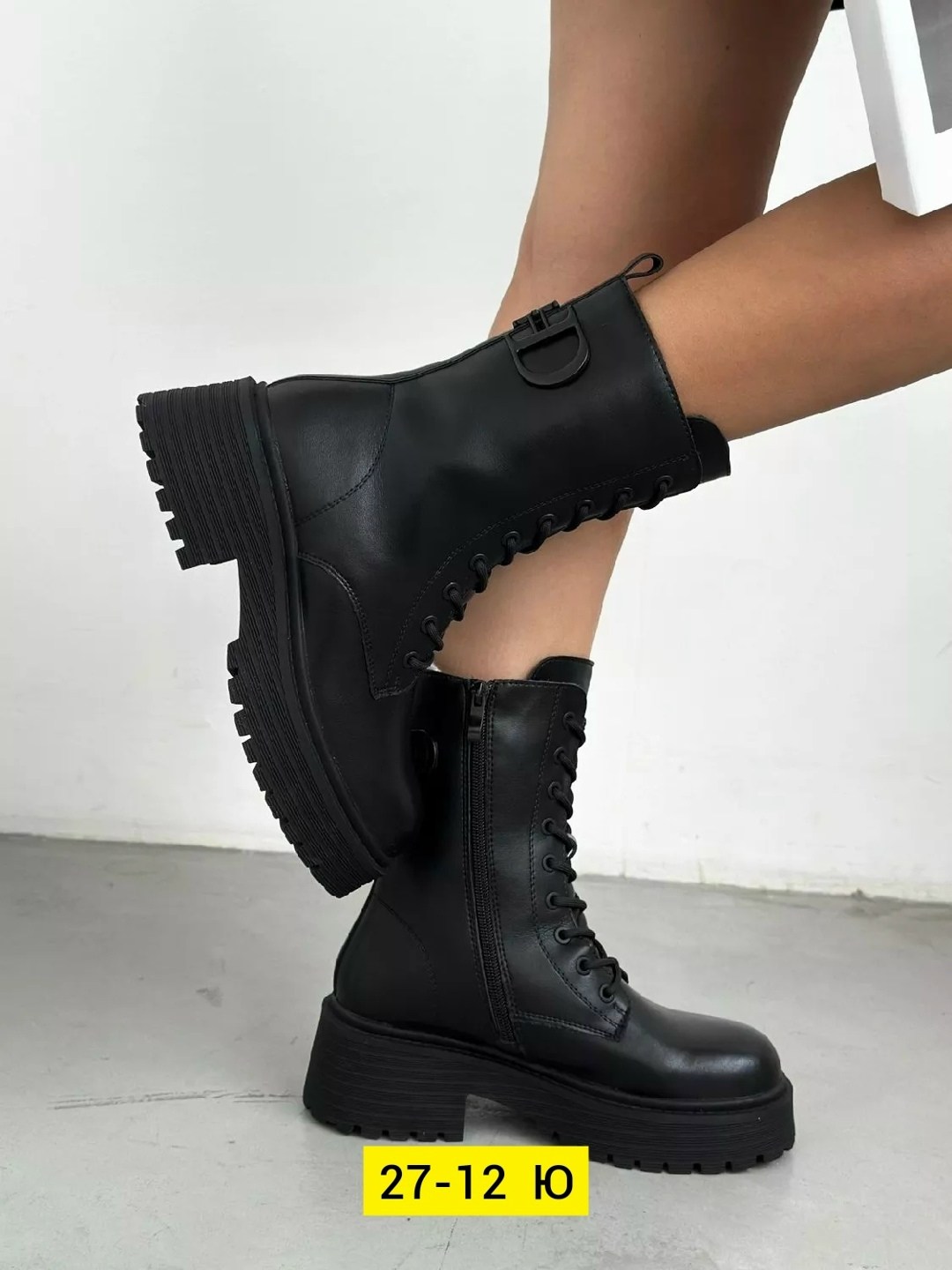 женские ботинки,,зимняя женская ,ботинки эко кожа,ботинка