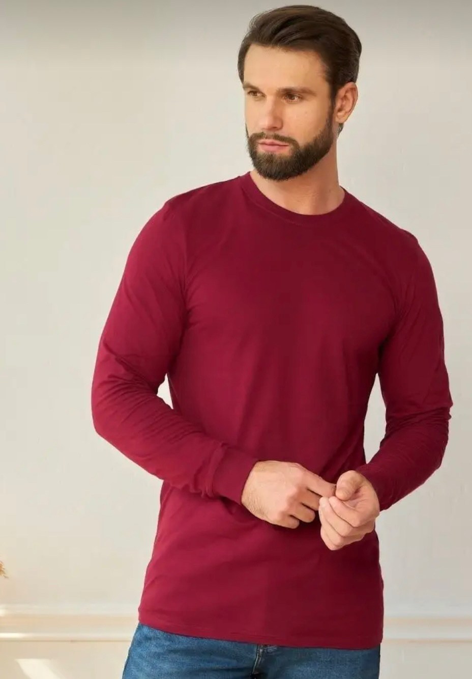 лонгслив бордовый мужской,лонгслив мужской,лонгслив бордовый,лонгслив,мужская кофта