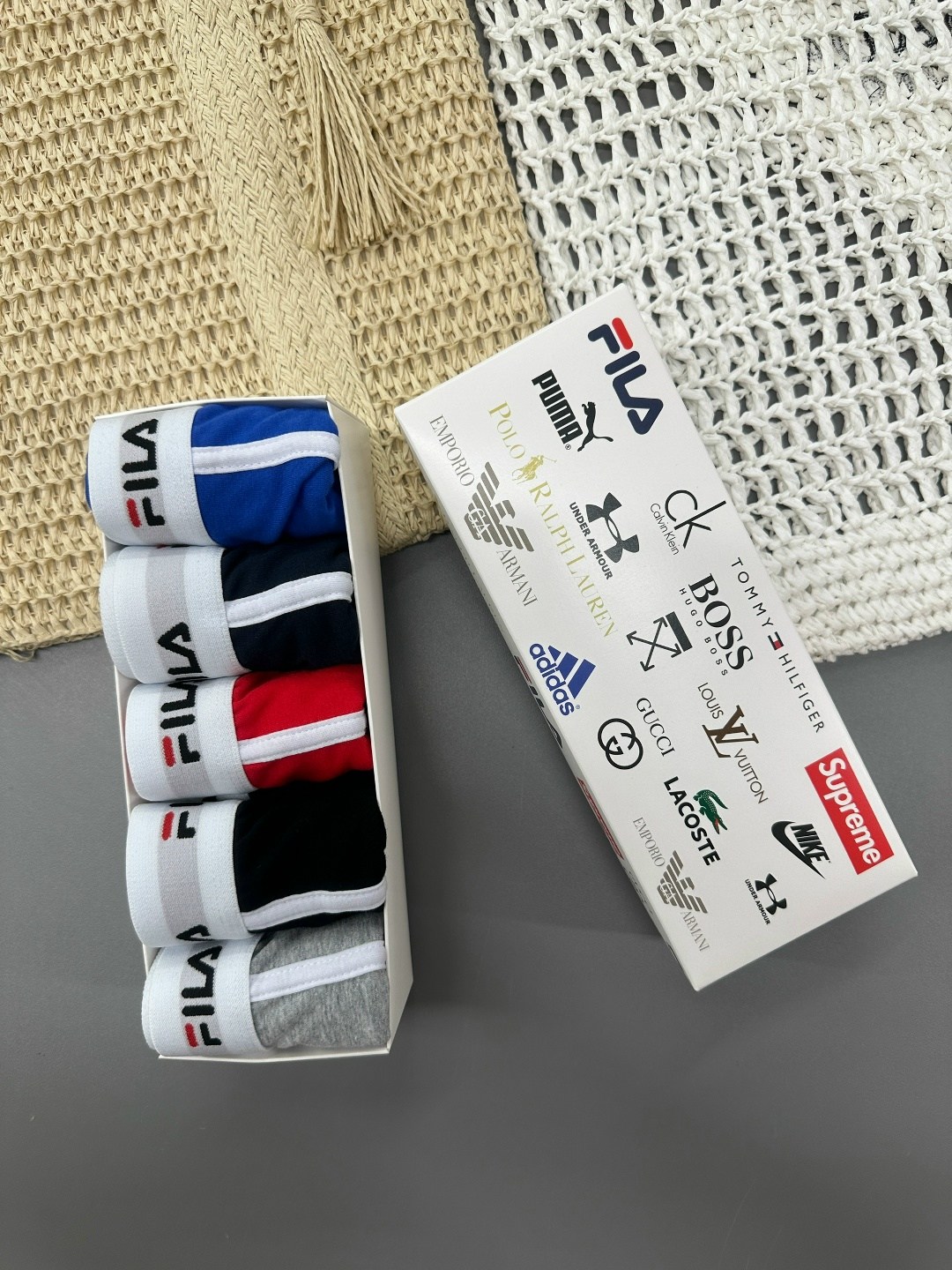 мужские трусы боксеры fila,мужские трусы,мужской набор трусов,трусы набор боксеров мужские,комплект трусов мужских