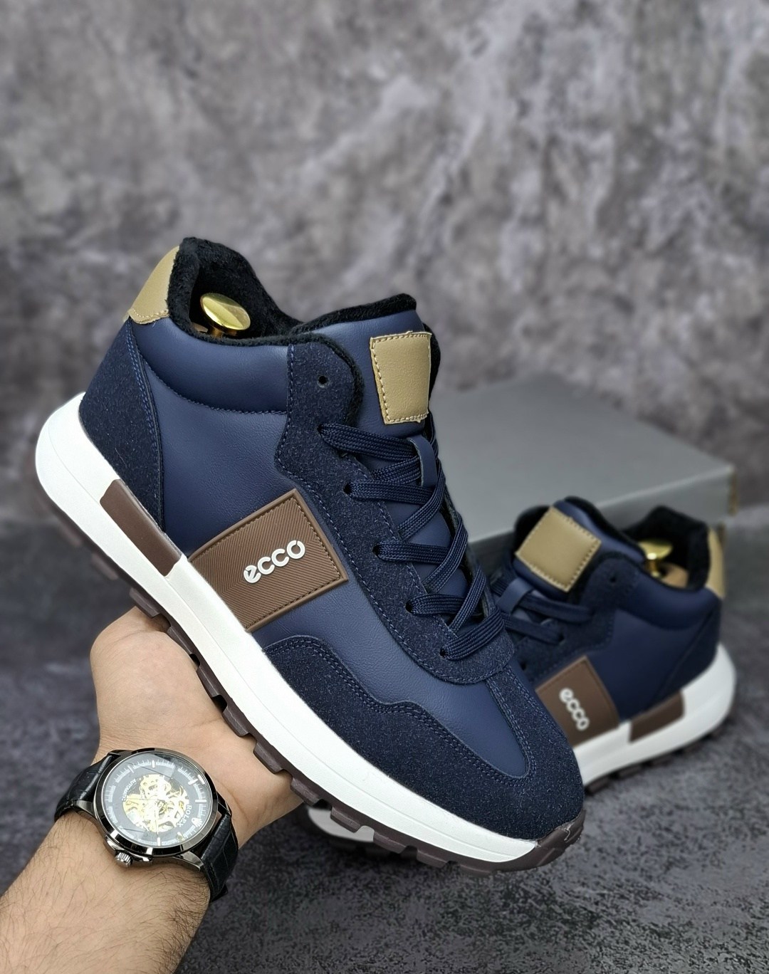 кроссовки мужские ecco,мужские зимние кроссовки,,мужские кроссовки,кроссовка мужской