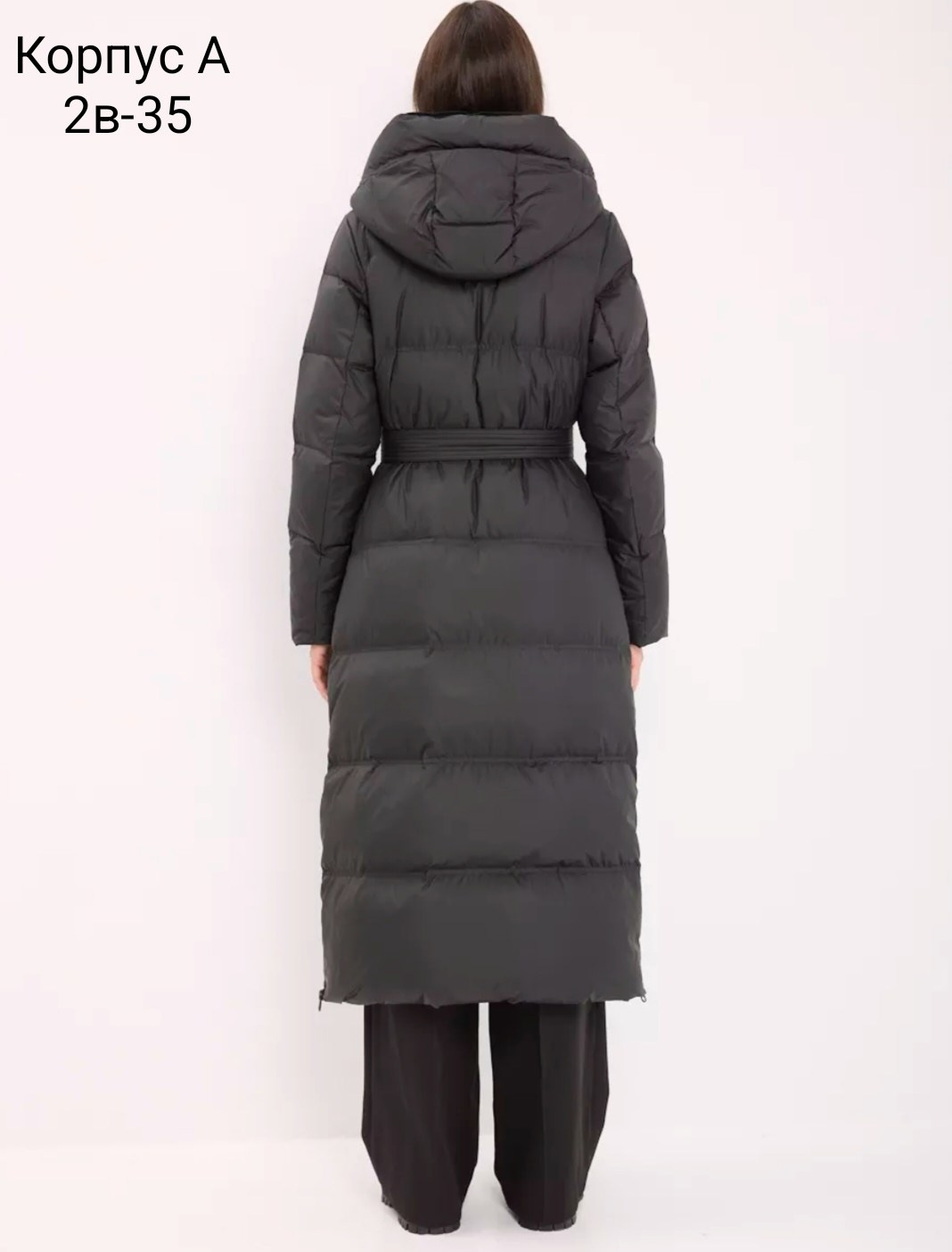 пуховик зимний длинный clasna,пуховик зимний длинный,женские пуховики,стильные пуховики,пуховик пальто