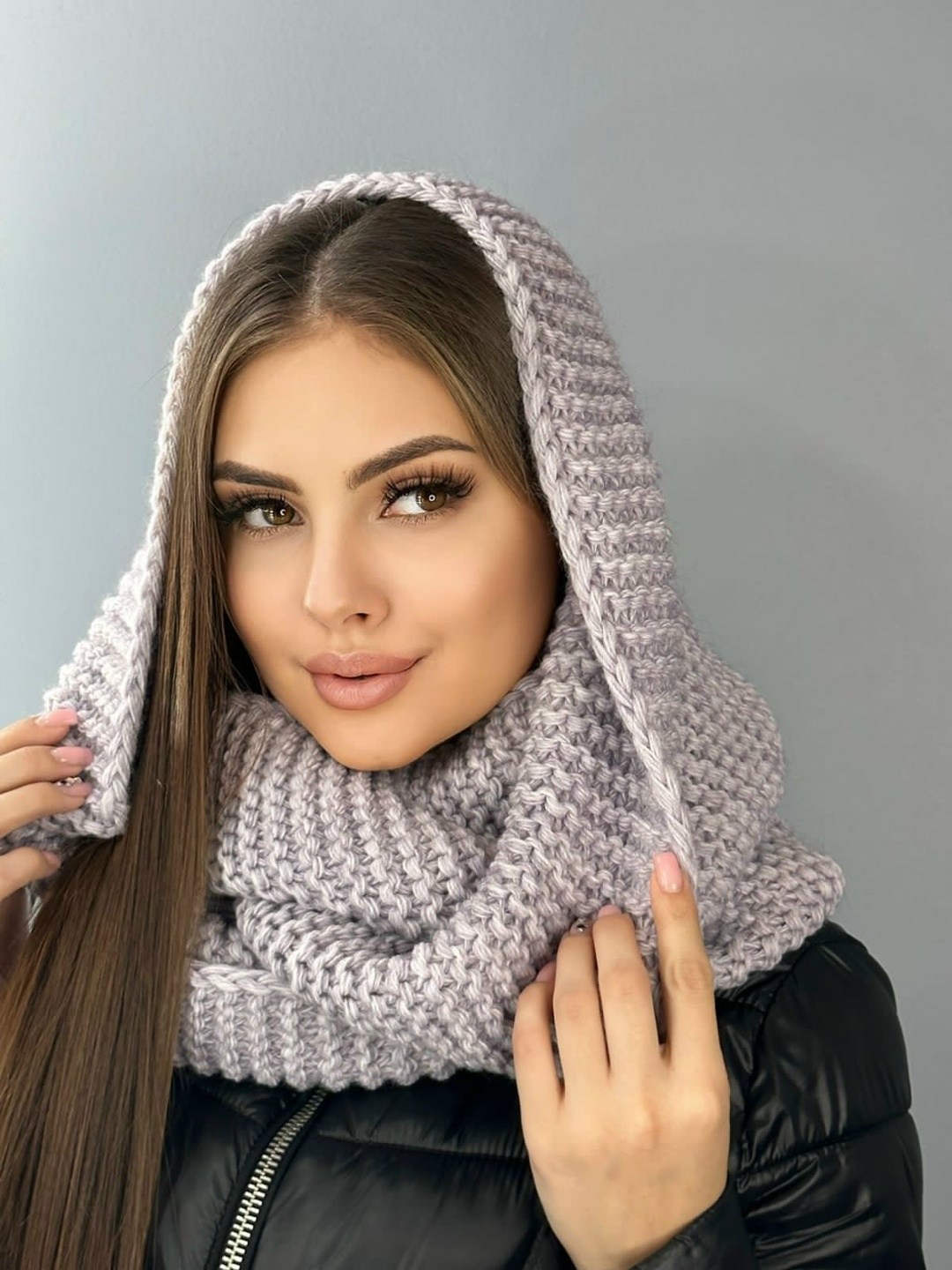 шарф хомут снуд,шарф снуд,шарф хомут,шарф хомут женский,снуд