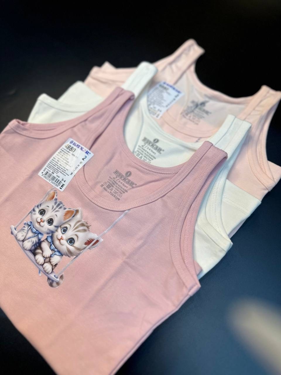 майка для девочек donella,майка для девочки 5 шт donella,майка для девочки 2 шт,майка для девочек,майка для девочки baykar