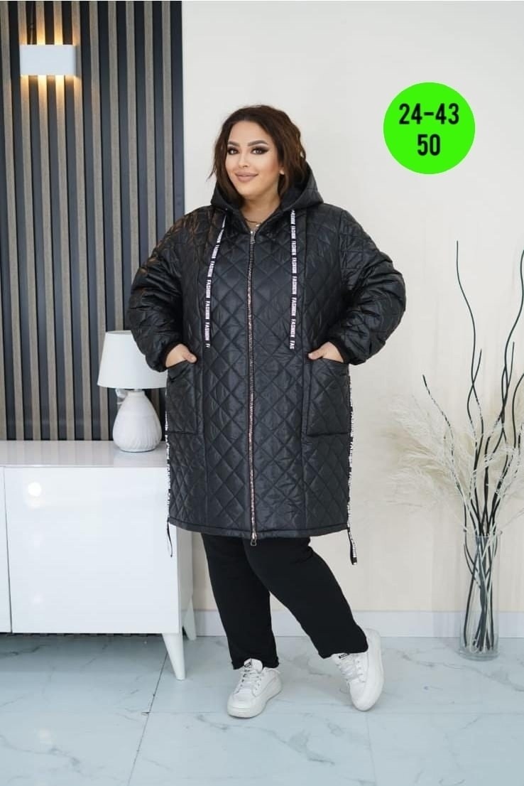 куртка стеганая демисезонная большие размеры,женская куртка,куртка демисезонная,удлиненная зимняя куртка,женская куртка большого размера