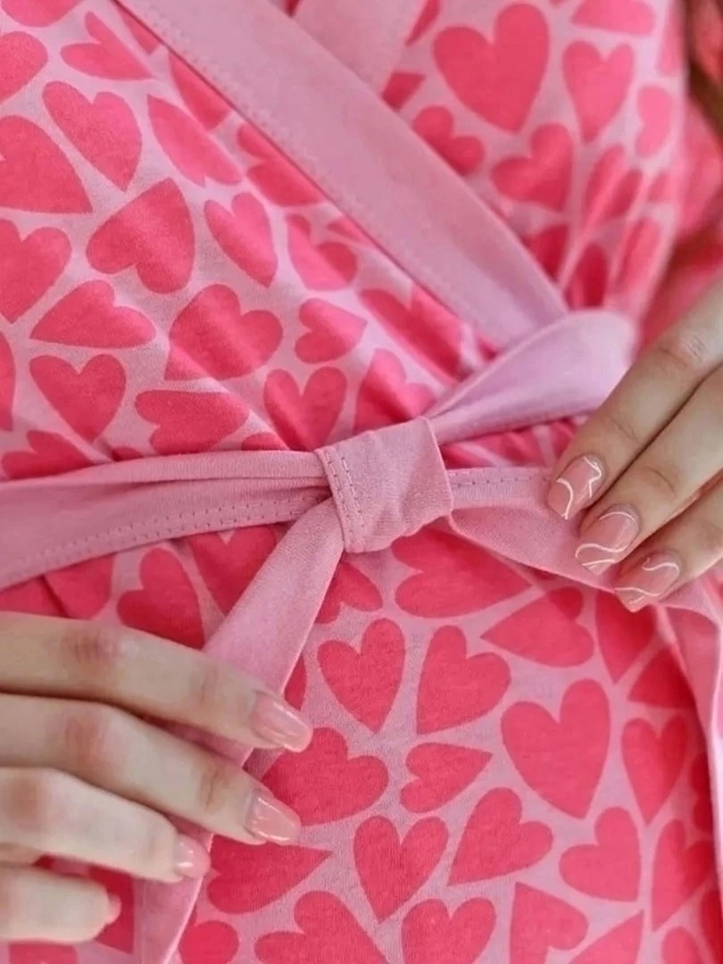 комплект халат и сорочка для беременных и кормящих,халат и сорочка для беременных,халат и сорочка для беременных и кормящих,комплект для беременных и кормящих,халат и сорочка для беременных и кормящих