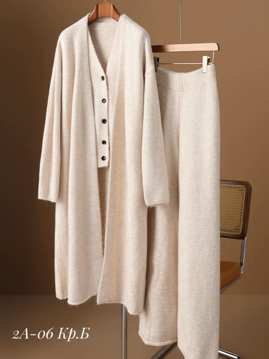 костюмы брючные,трикотажные костюмы,костюм с кардиганом,костюм с брюками,вязаные костюмы