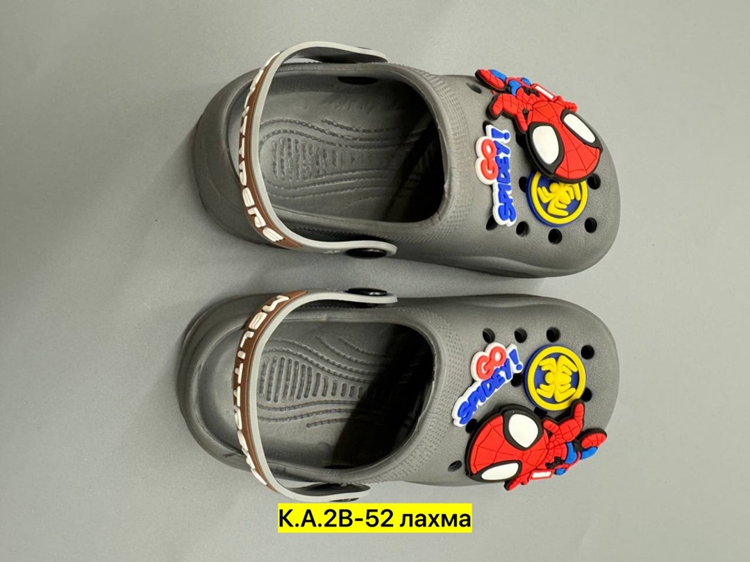 ,кроксы детские,кроксы человек паук,кроксы 2025, детская