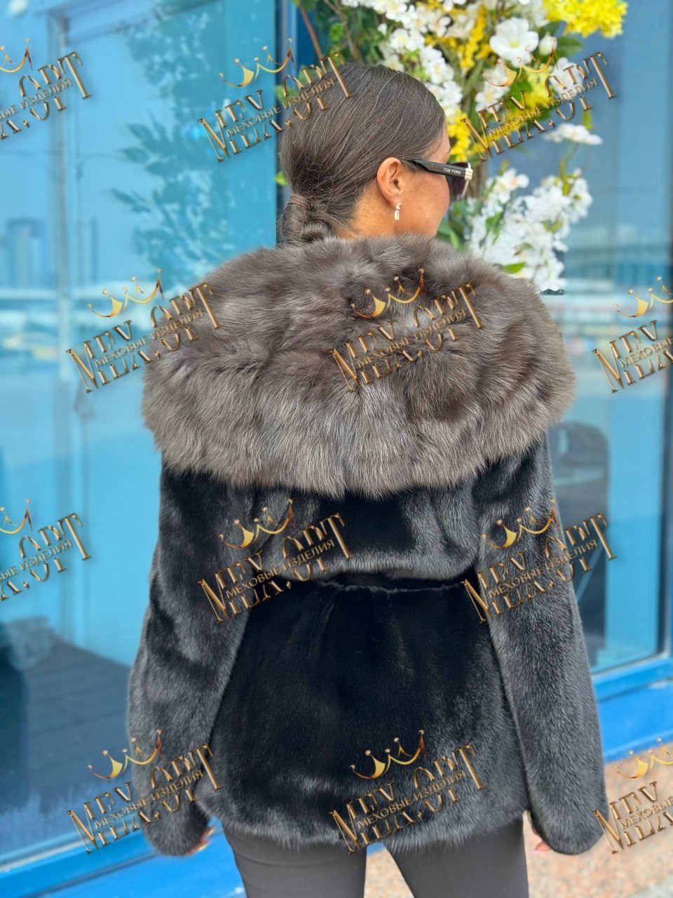 норковая шуба с капюшоном,шубы норковые,шуба из норки,шуба норковая с английским воротником,шуба из норки с капюшоном