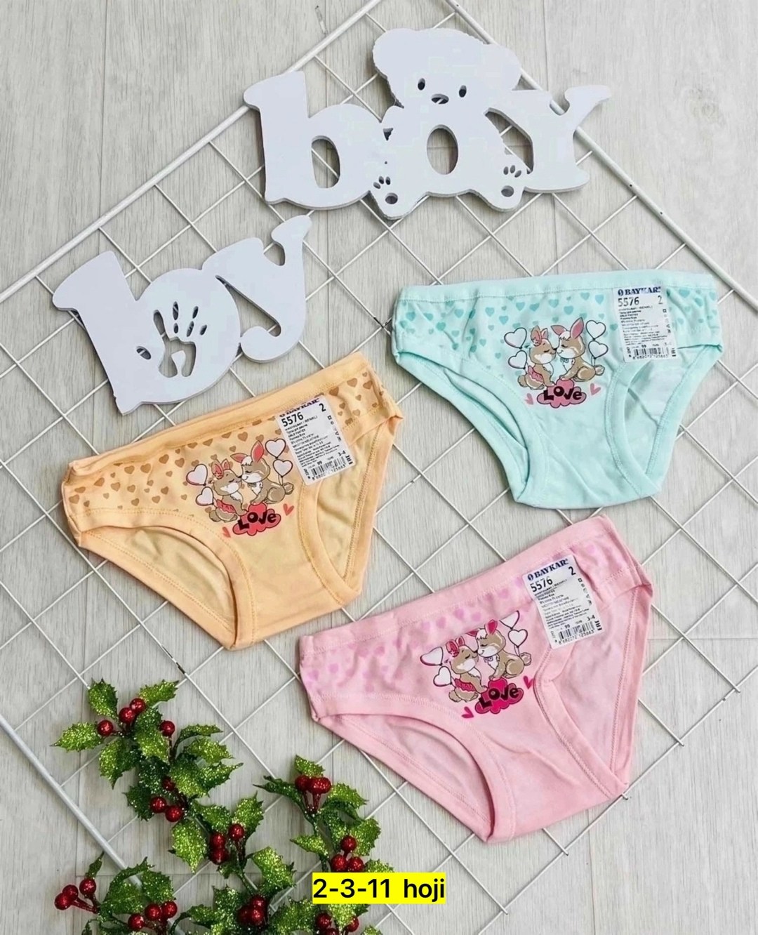 комплект трусов слипы baykar для девочек,комплект трусов baykar для девочек,комплект трусов слипы baykar,трусы для девочек,трусы детские для девочек